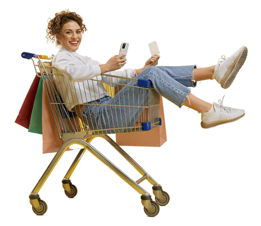 girl-riding-shopping-cart