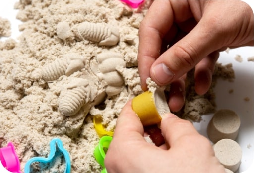Le sable magnétique : c’est cool !
